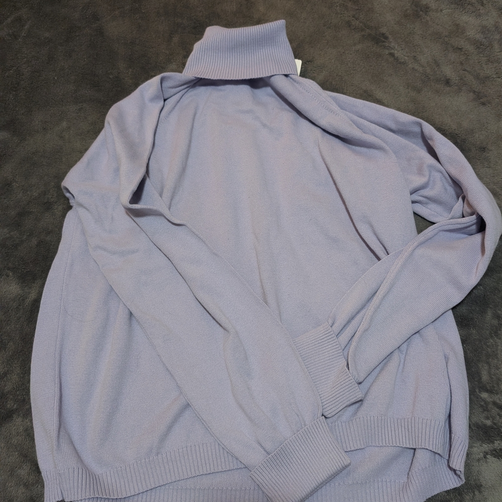 NWT Talbots Soft Purple Turtleneck Sweater